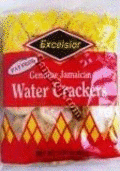 Sam's stocks crunchy Caribbean crackers such as Excelsior Water Crackers, Crix Crackers, and Wibix Crackers.  